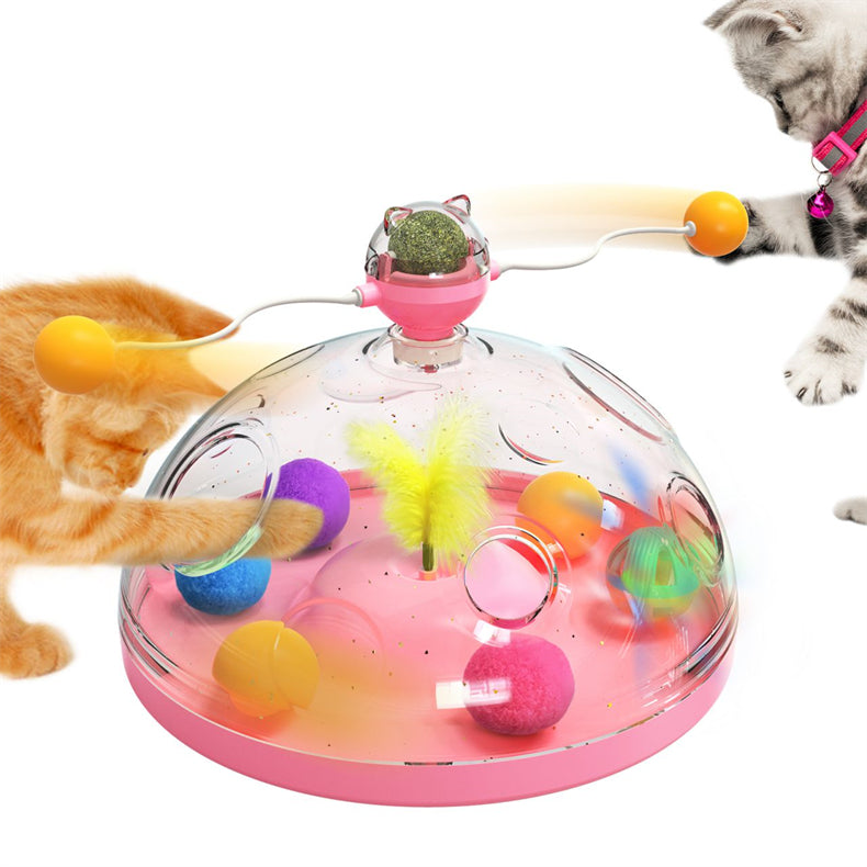  Meows Windmill Interactive Cat Toy cashymart