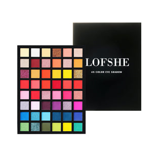  48-Color Waterproof Matte Eyeshadow Palette cashymart