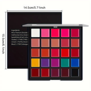  Luxe 25-Color Lipstick Palette cashymart