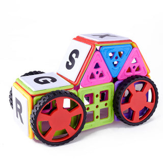  Magnetic Building Blocks Set for 4-6 Year Olds cashymart