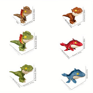  Dino Delight: 8pcs Mini Dinosaur Set cashymart