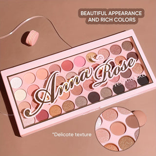  ANNA ROSE 40-Color Eyeshadow Palette cashymart