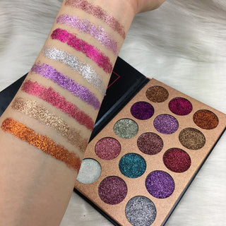  Magic Glitter Palette with 15 Vibrant Colors cashymart