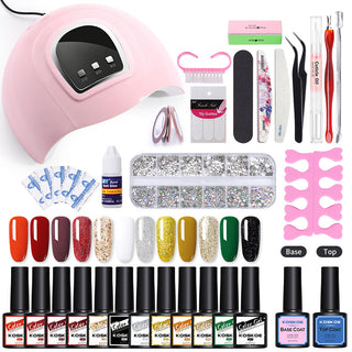  UV Gel Nail Polish Kit cashymart