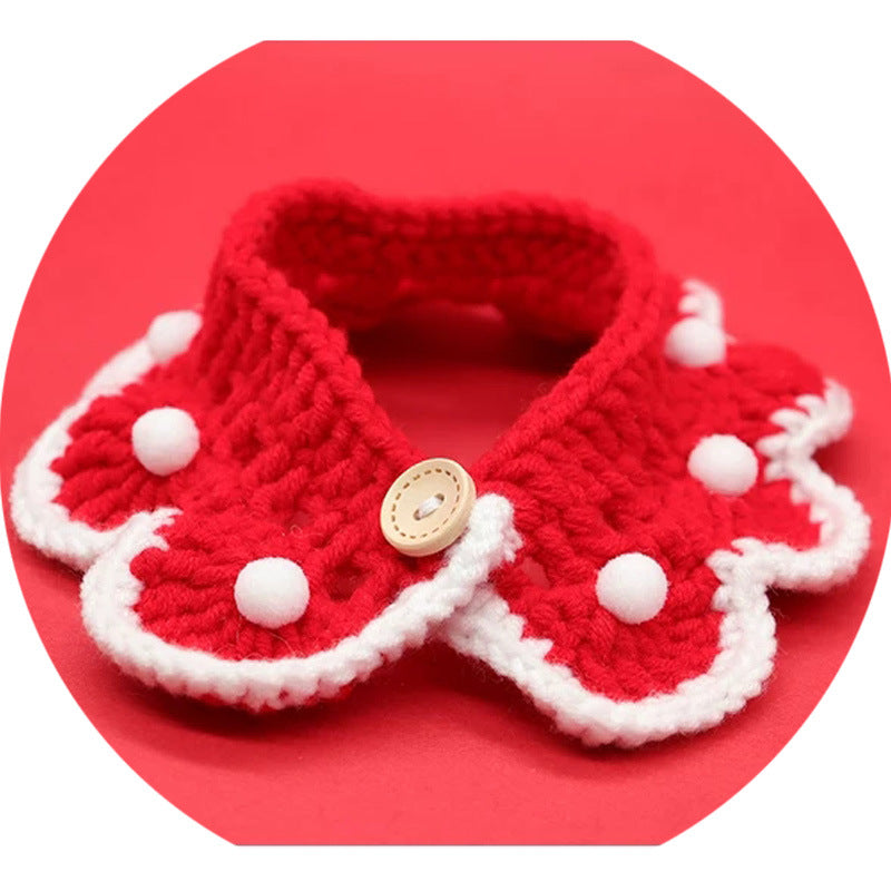  Knitted Bowknot Collar for Pets cashymart