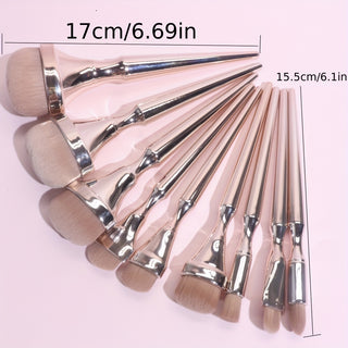  9-Piece Makeup Brush & Sponge Collection cashymart