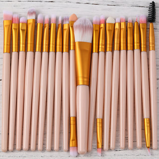  20-Piece Deluxe Eye Brush Collection cashymart