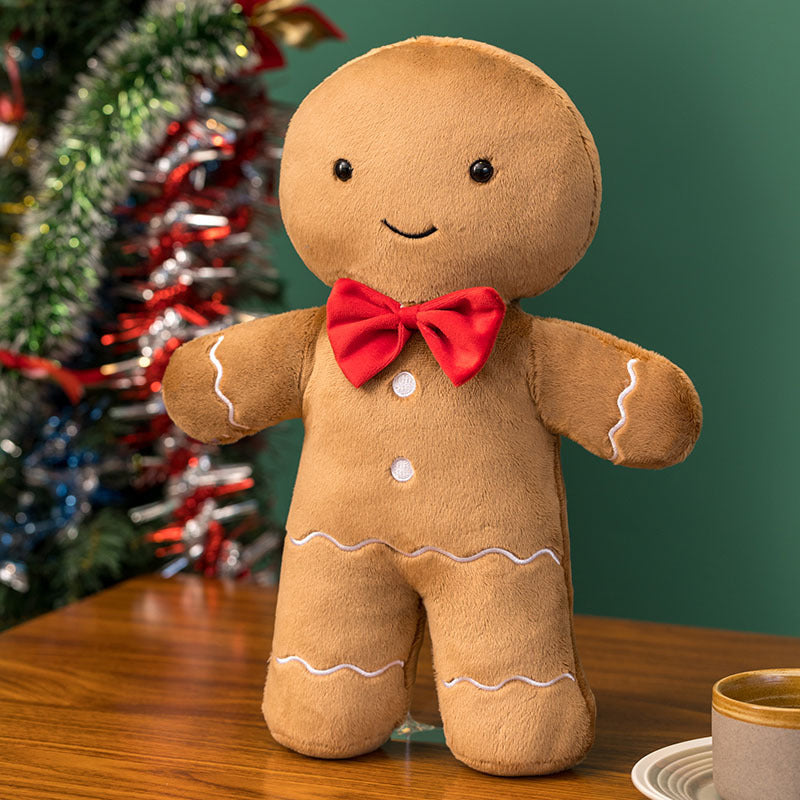  Christmas Gingerbread Man Igloo And Christmas Tree Plush Toy cashymart