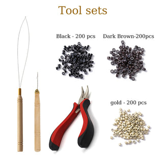  48 Inch Synthetic Hair Tinsel Kit 12 Colors Sparkling Extensions cashymart