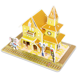  Three-dimensional Paper Puzzle Educational Toys for Kindergarten cashymart