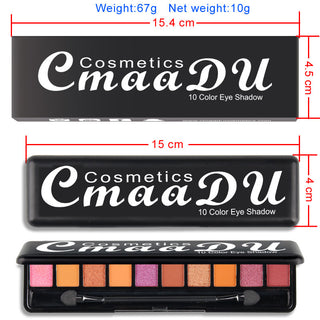  Matte Pearlescent Eyeshadow Palette cashymart