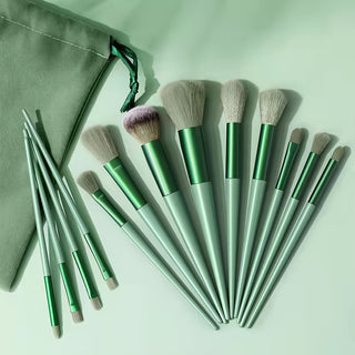  Fluffy Elegance Makeup Brush Collection cashymart