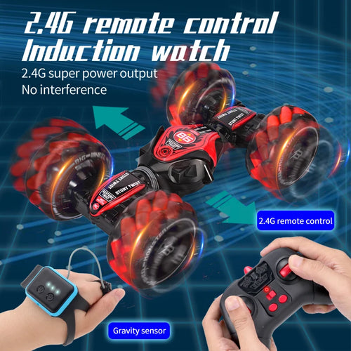  4WD Gesture-Controlled Stunt RC Car cashymart