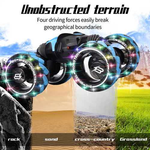  4WD Gesture-Controlled Stunt RC Car cashymart