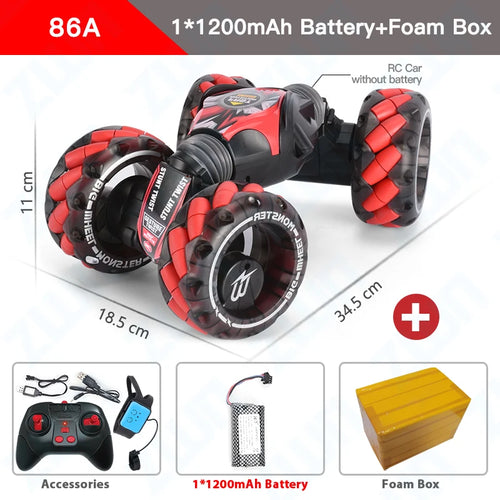  4WD Gesture-Controlled Stunt RC Car cashymart