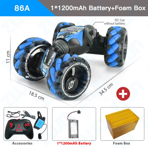  4WD Gesture-Controlled Stunt RC Car cashymart