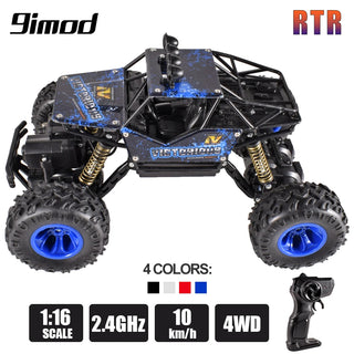  4WD RC Off-Road Truck with LED Lights & 2.4G Remote Control cashymart