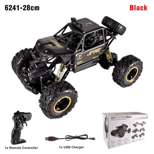  4WD RC Off-Road Truck with LED Lights & 2.4G Remote Control cashymart