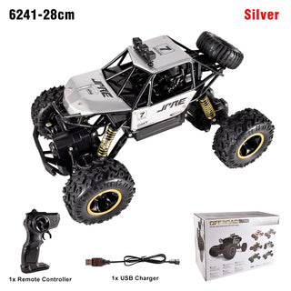  4WD RC Off-Road Truck with LED Lights & 2.4G Remote Control cashymart