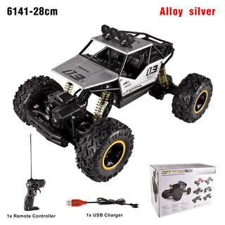  4WD RC Off-Road Truck with LED Lights & 2.4G Remote Control cashymart