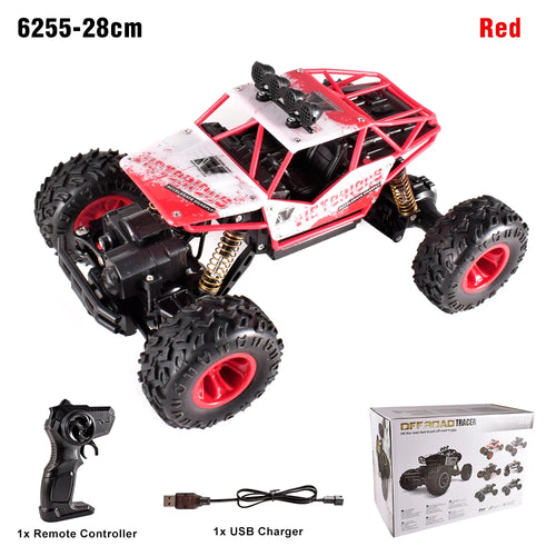  4WD RC Off-Road Truck with LED Lights & 2.4G Remote Control cashymart