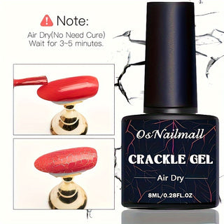  12-Color Crackle Gel Polish Set cashymart