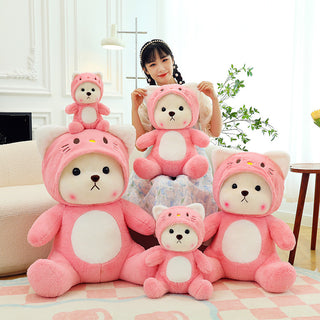  Cute Transforming Bear Plush Pillow Toy cashymart