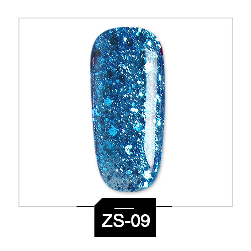  Glitter Phototherapy Nail Polish cashymart