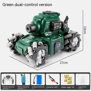  24g Remote Control Tank with Water Bomb Launcher cashymart