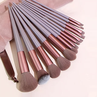  Luxe 13-Piece Makeup Brush Set cashymart