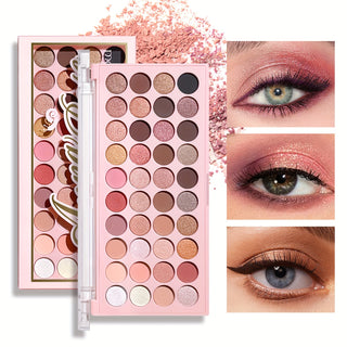  ANNA ROSE 40-Color Eyeshadow Palette cashymart