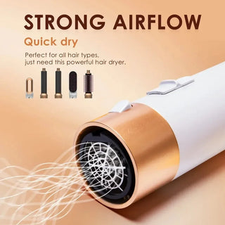  5 In 1 Hair Dryer Hot Air Comb cashymart