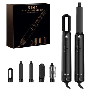  5 In 1 Hair Dryer Hot Air Comb cashymart