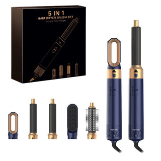  5 In 1 Hair Dryer Hot Air Comb cashymart