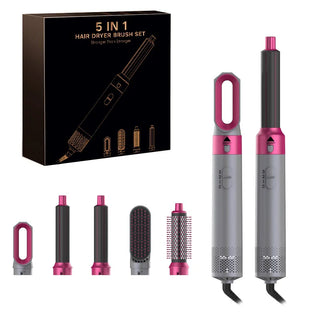  5 In 1 Hair Dryer Hot Air Comb cashymart
