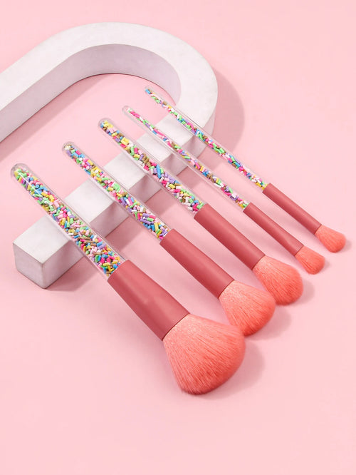  5 Pcs High Quality Cosmetic Brush Set cashymart