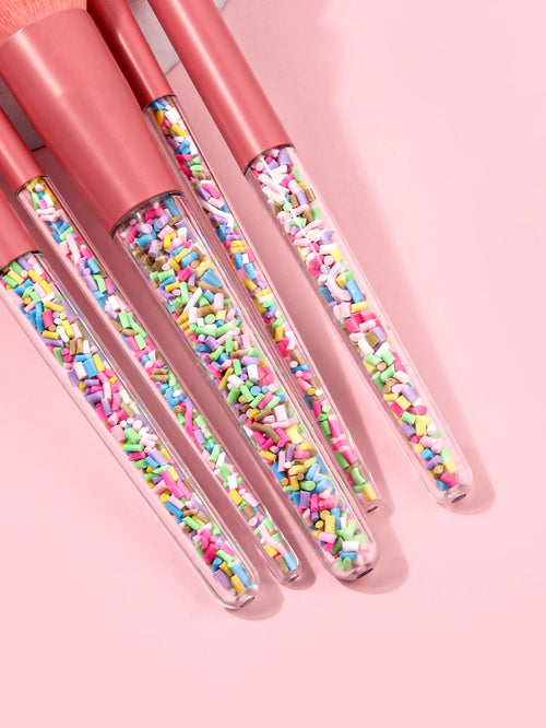  5 Pcs High Quality Cosmetic Brush Set cashymart