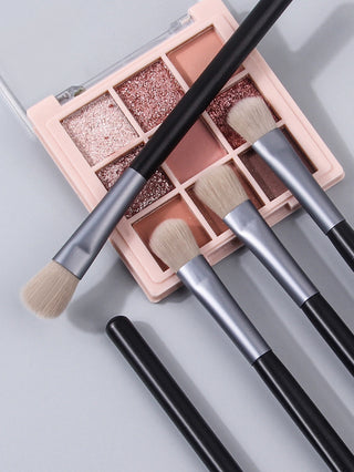  5 Pcs Professional Eyeshadow Brushes Set cashymart