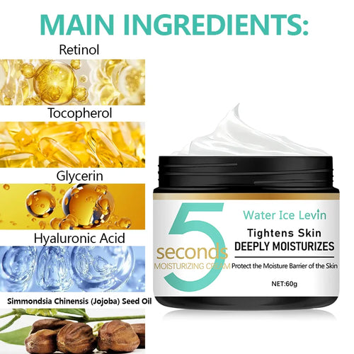  5 Seconds Anti-Wrinkle Cream for Youthful Skin cashymart