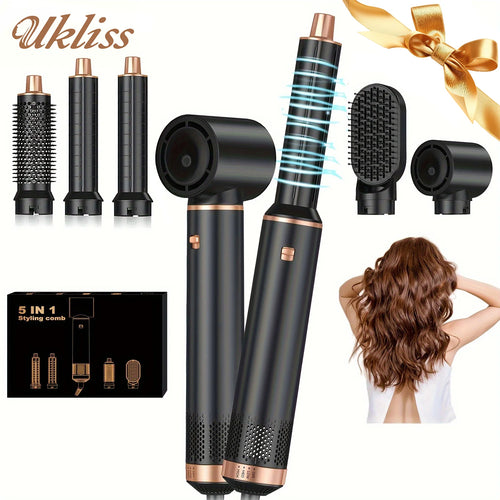  5 in 1 Electric Hair Dryer Comb cashymart