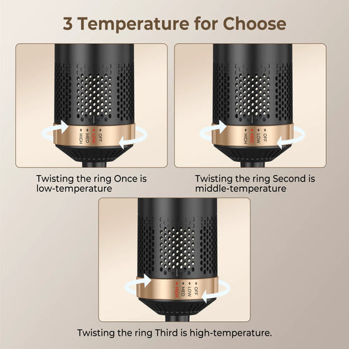  5 in 1 Electric Hair Dryer Comb cashymart