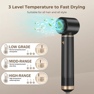 5 in 1 Electric Hair Dryer Comb cashymart