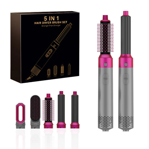 5 in 1 Hair Dryer Hot Comb Set cashymart