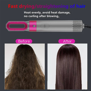  5 in 1 Hair Dryer Hot Comb Set cashymart