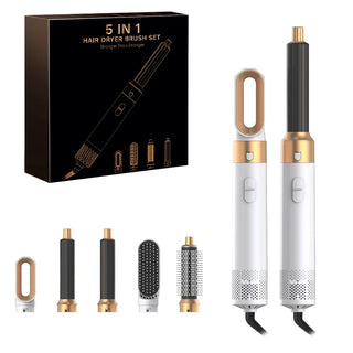  5 in 1 Hair Dryer Hot Comb Set cashymart