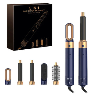  5 in 1 Hair Dryer Hot Comb Set cashymart