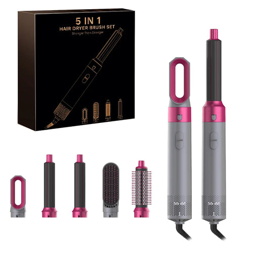  5 in 1 Hair Dryer Hot Comb Set cashymart