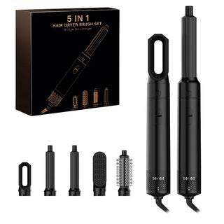  5 in 1 Hair Dryer Hot Comb Set cashymart