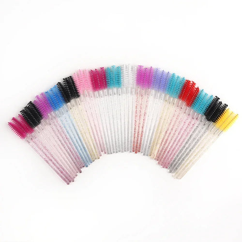  50 Pcs Disposable Eyelash Brushes Set cashymart