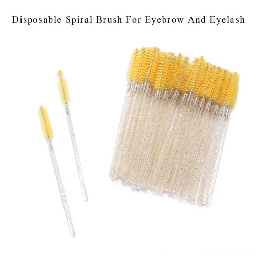  50 Pcs Disposable Eyelash Brushes Set cashymart